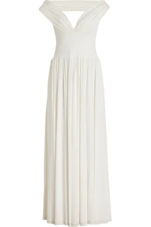 Simkhai Amarantha Off-The-Shoulder Stretch-Jersey Maxi Dress, , XS