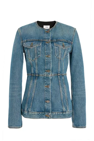 haikure Temple Denim Jacket, , XS