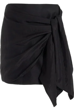Significant Other Celeste Linen-Blend Mini Skirt, , US 8