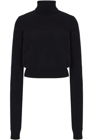 ÉTERNE Etienne Cropped Cashmere Sweater, , XS/S