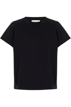 High Raff Cotton-Blend Knit T-Shirt, , XS