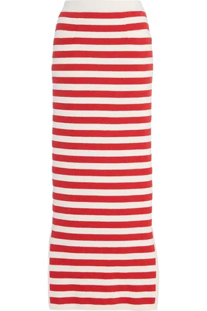 POSSE Exclusive Riviera Ari Striped Knit Maxi Skirt, , XXS