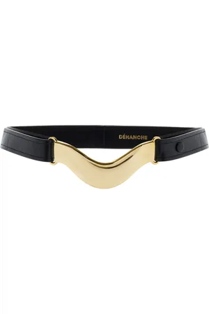 DEHANCHE Brancusi Curved Leather Belt, , OS