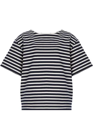 MATTEAU Striped Organic Cotton T-Shirt, , S