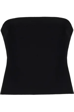 MATTEAU Strapless Knitted Top, , 3