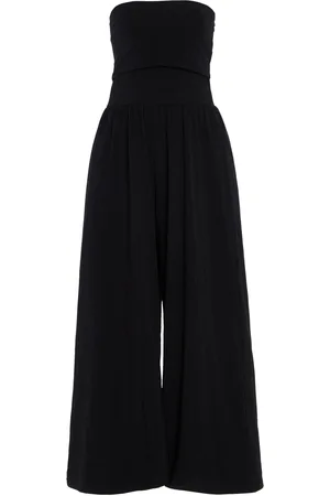 By Malene Birger Marciel Strapless Organic Cotton Jumpsuit, , XS