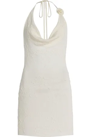 Maygel Coronel Tu Carinito Knit Jacquard Halter Mini Dress, , OS