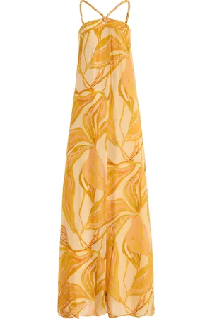 ALEXIS Amalfi Printed Chiffon Maxi Dress, , M