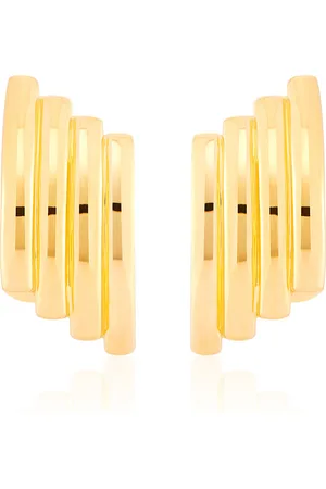 mega Line Dance 14K Vermeil Earrings, , OS, , Gifts For Her