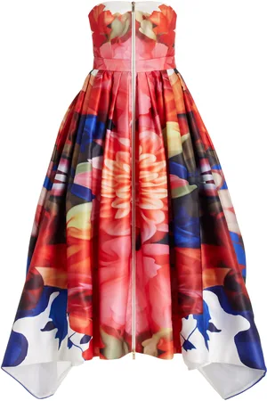 LEO LIN Norine Bustier Midi Dress, , AU 10