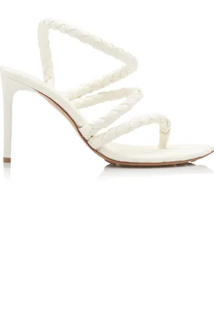 Bottega Veneta Leaf Braided Leather Sandals, , IT 36