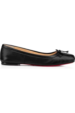 Christian Louboutin Mamadrague Leather Ballet Flats, , IT 36