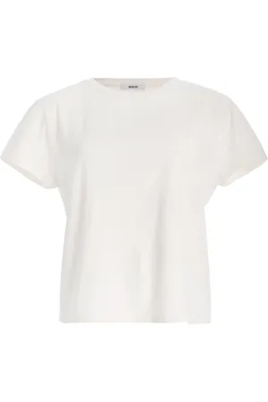 AGOLDE Shrunken Cotton T-Shirt, , XS