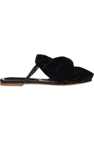 JOHANNA ORTIZ The Sumerians Velvet-Leather Flats, , IT 36