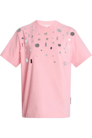 Des Phemmes Exclusive Riviera Embellished Cotton T-Shirt, , IT 38