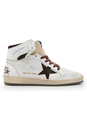 Golden Goose Sky Star Leather Sneakers, , IT 35
