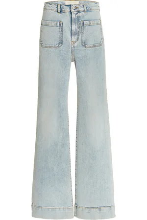 Jeanerica Exclusive St Monica Stretch High-Rise Flared-Leg Jeans , , 24
