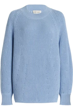 High Greta Cotton Sweater, , XS