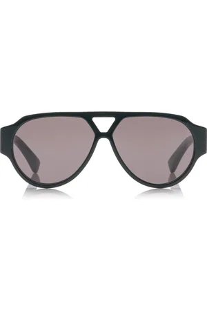 Bottega Veneta Aviator-Frame Acetate Sunglasses, , OS