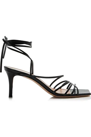 Gianvito Rossi Lace-Up Leather Sandals, , IT 36