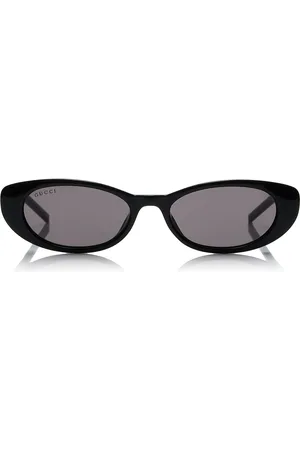 Gucci G String Cat-Eye Acetate Sunglasses, , OS