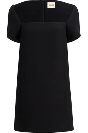 Khaite Benji Crepe Mini Dress, , US 6