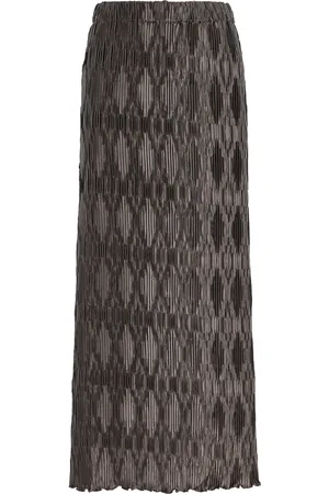 By Malene Birger Exclusive Elias Crinkled Satin Maxi Skirt, , EU 32