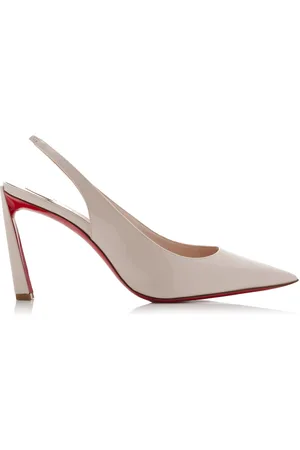 Christian Louboutin Condora 85mm Patent Leather Slingback Pumps , , IT 35