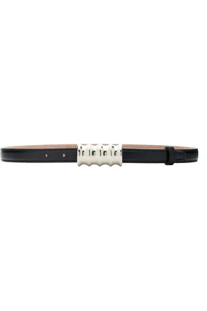 Khaite Julius Small Leather Belt, , 70 cm