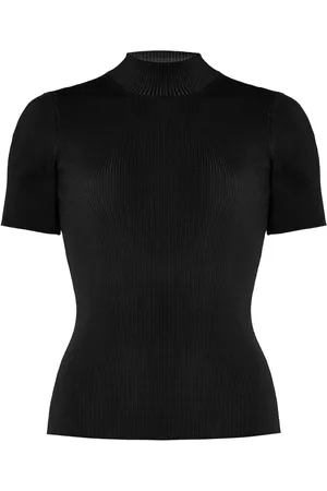 Oscar de la Renta Knit Silk-Blend Top, , S