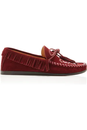 Isabel Marant Fitza Suede Ankle Moccasins, , FR 37