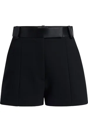 Khaite Cullen Crepe Shorts, , US 4