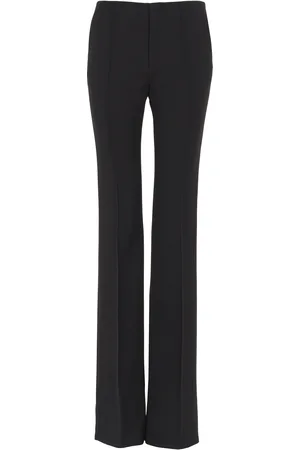 Chloé Low-Rise Slim-Leg Stretch-Wool Pants, , FR 44