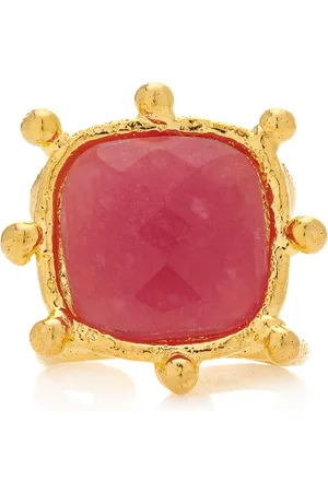 Sylvia Toledano Couddin II 22K -Plated Red Jasper Ring, , OS, , Gifts For Her