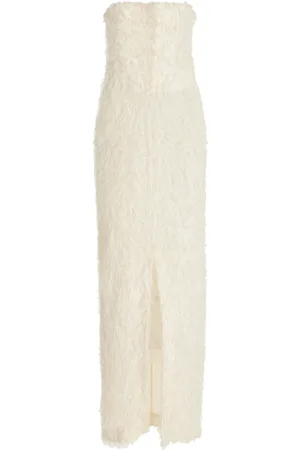 Totême Strapless Fil Coupé Dress, , FR 36