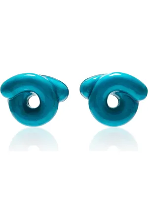 BEA BONGIASCA Tarallo Enameled Sterling Silver Earrings, , OS, , Gifts For Her