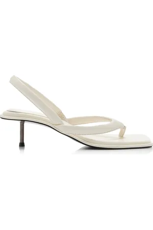 St Agni Leather Slingback Thong Sandals, , IT 36