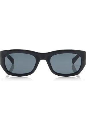 Saint Laurent Square-Frame Acetate Sunglasses, , OS