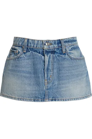 EB DENIM Cherry Denim Mini Skirt, , S