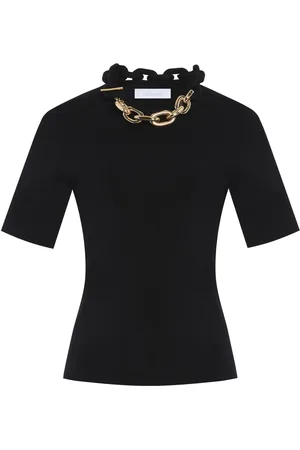 Paco rabanne Chain-Detailed Knit Sweater, , M