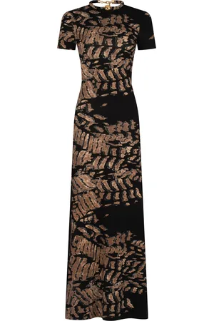 Silvia Tcherassi Yara Stonewashed Knit Maxi Dress, , XS