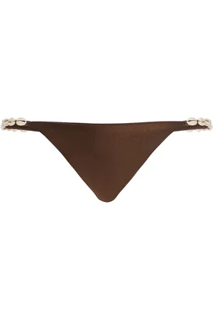 Sara Cristina Cowries-Detailed Bikini Bottom, , M