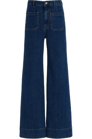 Jeanerica St Monica Stretch High-Rise Flared-Leg Jeans, , 24