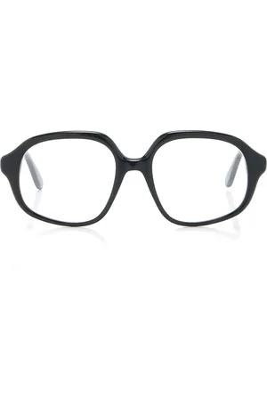 Loewe Curvy Oversized Square-Frame Acetate Glasses, , OS