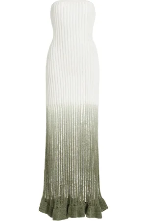 Significant Other Exclusive Amaya Ribbed-Knit Cotton-Blend Maxi Dress, , US 2