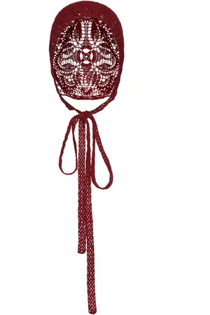 MAGDA BUTRYM Crochet Cotton Hood, , OS