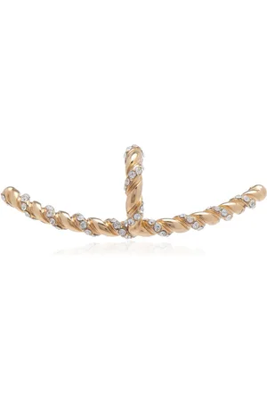 VALENTINO GARAVANI Crystal-Embellished Faux Lip Piercing, , OS, , Gifts For Her