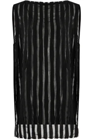 Dagmar Striped Sheer Top, , EU 36