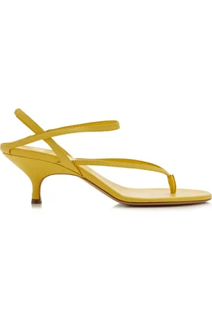 Gia Borghini X The Grandquist Leather Thong Sandals , , IT 36
