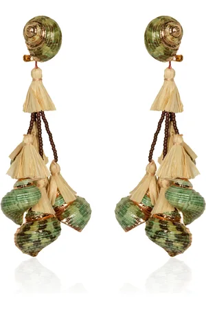 JOHANNA ORTIZ Espiral Sagrado Natural Shell Earrings, , OS, , Gifts For Her